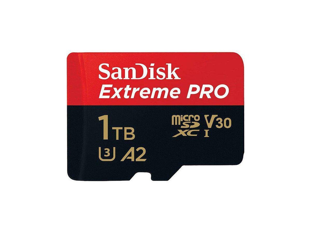 Карта памяти SanDisk Extreme Pro 1 Тб Class 10 UHS-I U3 (SDSQXCD-1T00-GN6MA)