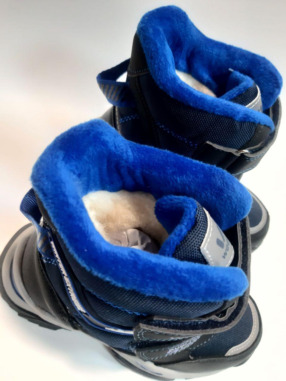 Черевики зимові Weestep для хлопчика р. 28 18.5 см Синій (188668150 DB) - фото 4 Черевики зимові Weestep для хлопчика р. 28 18.5 см Синій (188668150 DB) - фото 4