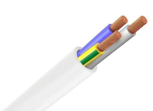 Кабель ПВС 3x1,0 мм Чорно-білий (094) - фото 1 Кабель ПВС 3x1,0 мм Чорно-білий (094) - фото 1