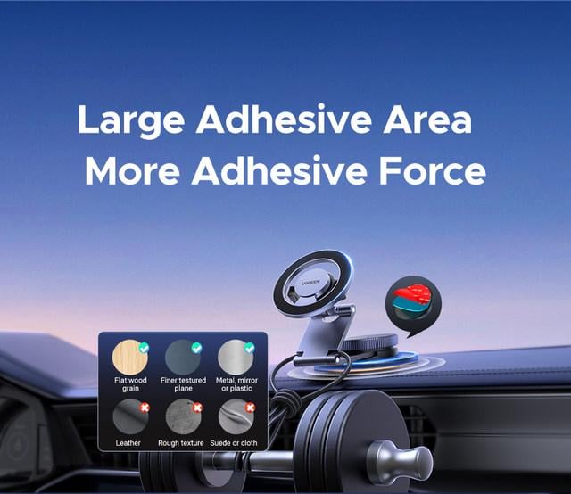 Крепление магнитное UGREEN для iPhone 16/15/14 Grey (45577) - фото 9 Крепление магнитное UGREEN для iPhone 16/15/14 Grey (45577) - фото 9