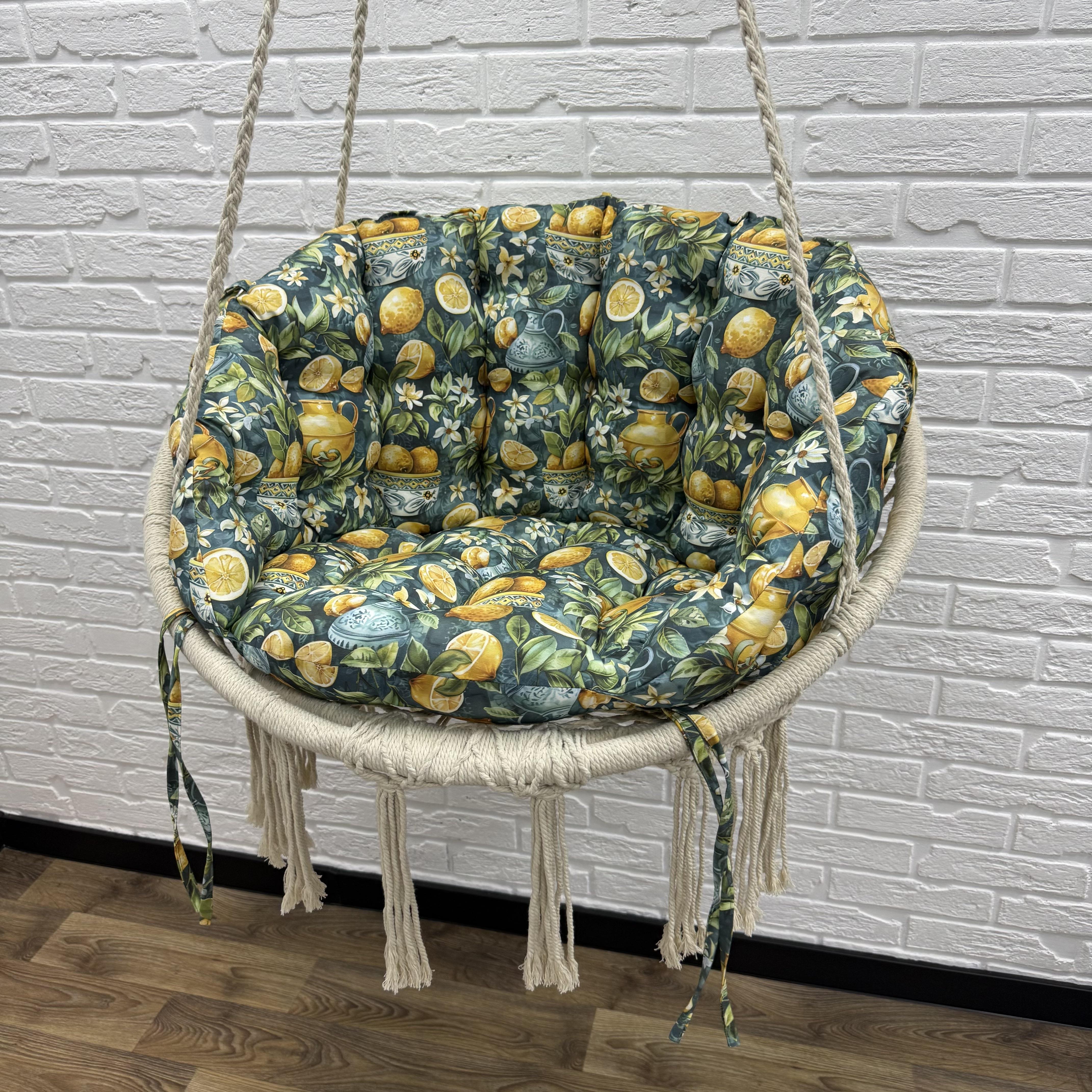 Подушка для підвісної гойдалки Comfort Home Still life панама 60х40 см