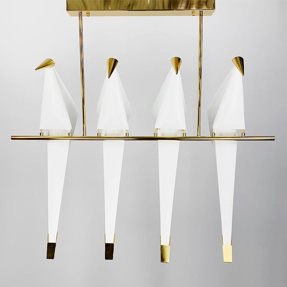 Люстра-композиція з чотирьох птахів (AS 145/4)