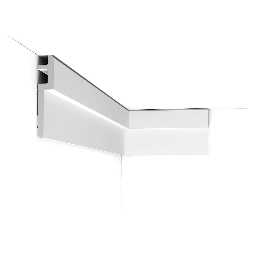 Карниз полиуретановый Orac Decor C395 жесткий 155х30x2000 мм (29013094)