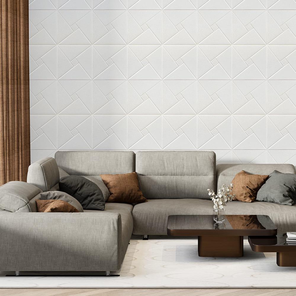 3D-панель самоклеющаяся настенно-потолочная Sticker Wall Оригами 680х670х5,5 мм (SW-00000182)