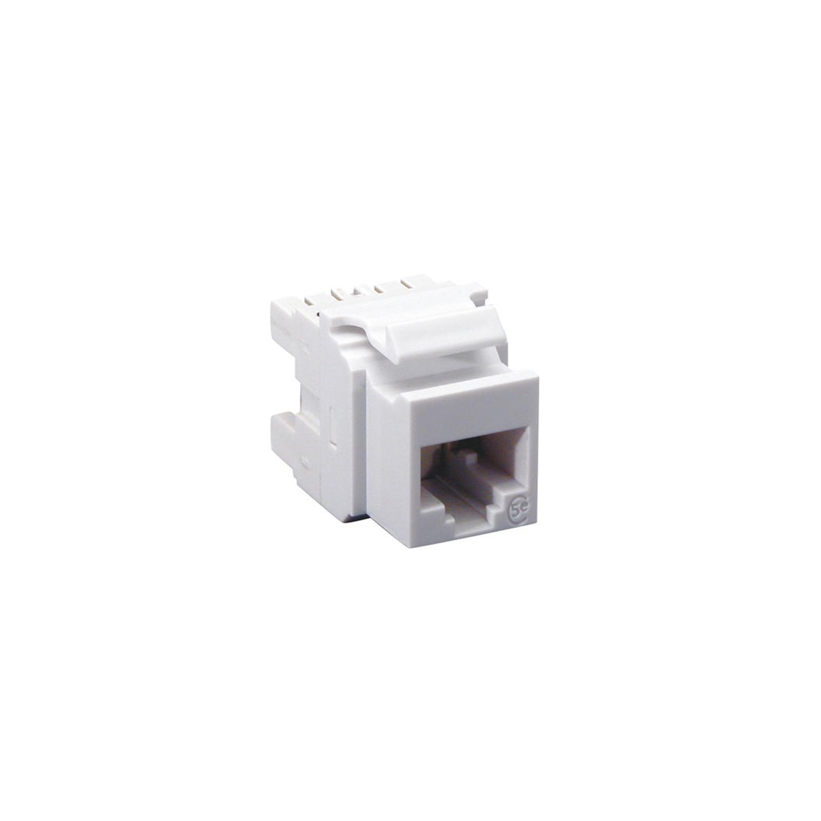 Модуль Molex Keystone KSJ-00032-02 1хRJ45/UTP/Cat 5е Белый 20х25 мм (559575) - фото 2