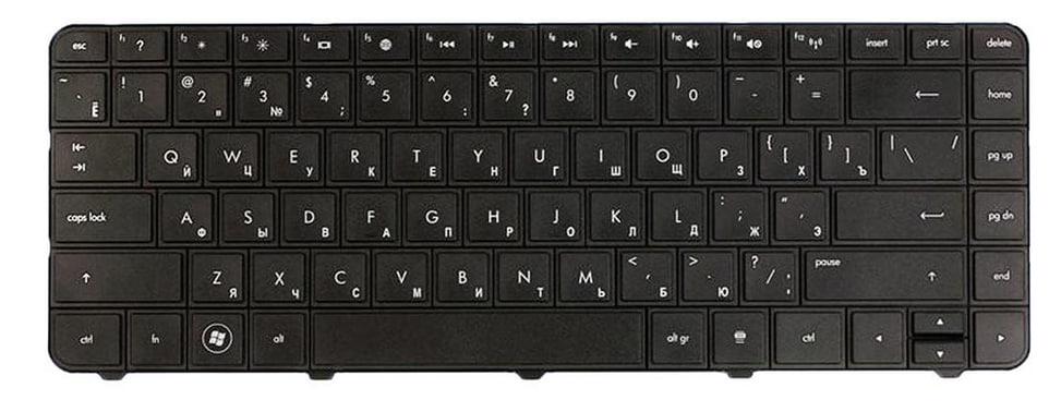 Клавіатура для ноутбука HP Pavilion G6-1075 матова (646125-251)
