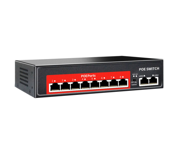 Коммутатор управляемый PoE YOSO YO208DM-90 8 портов (3103387636)