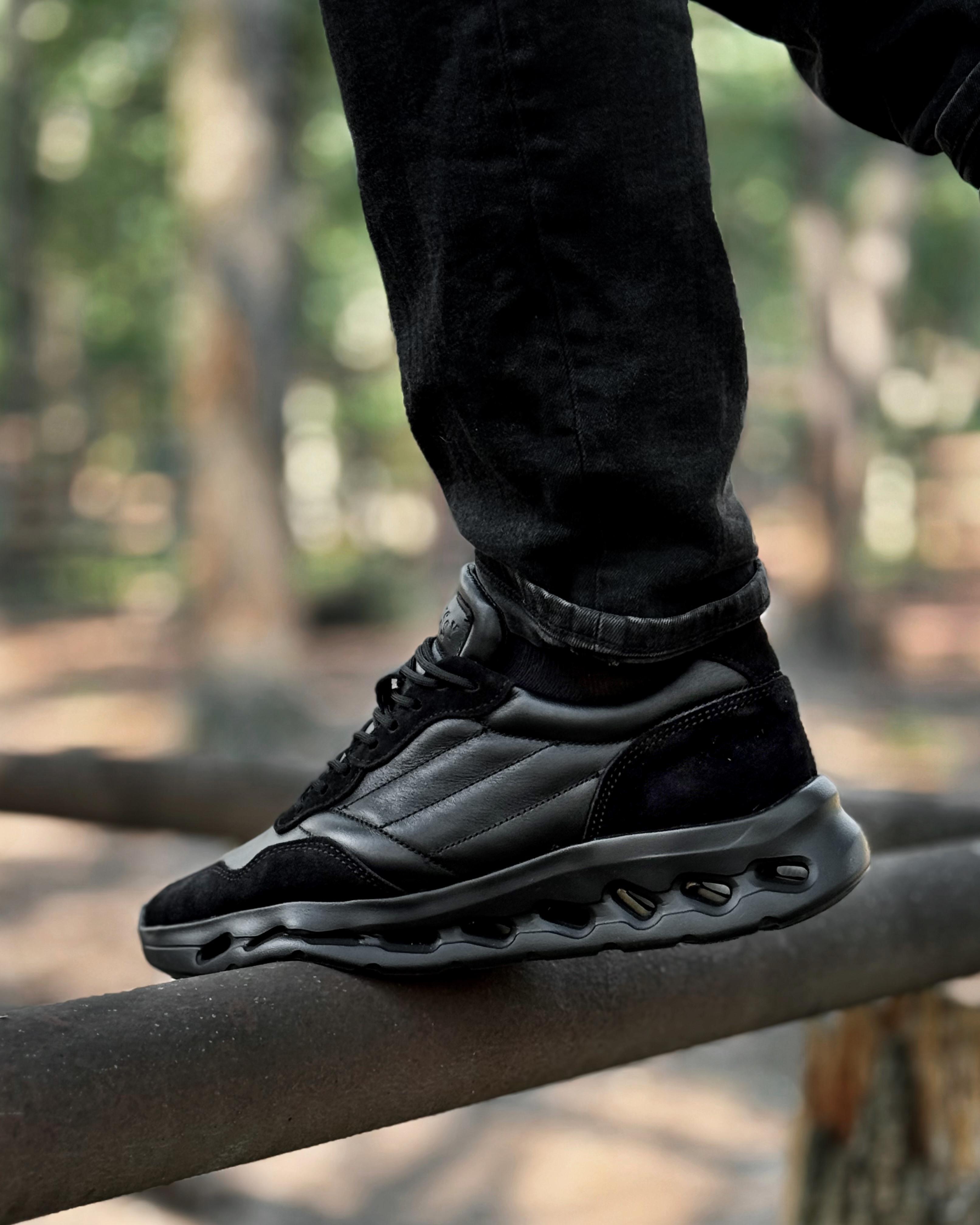 Кроссовки мужские кожаные RICO BLACK р. 40 - фото 3 Кроссовки мужские кожаные RICO BLACK р. 40 - фото 3