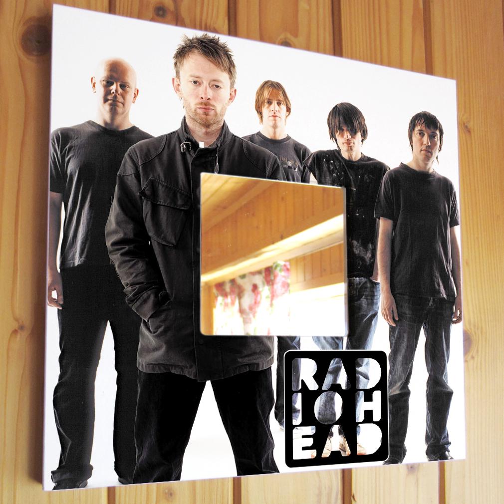 Зеркало декоративное Группа Radiohead 260х260 мм (M04600)