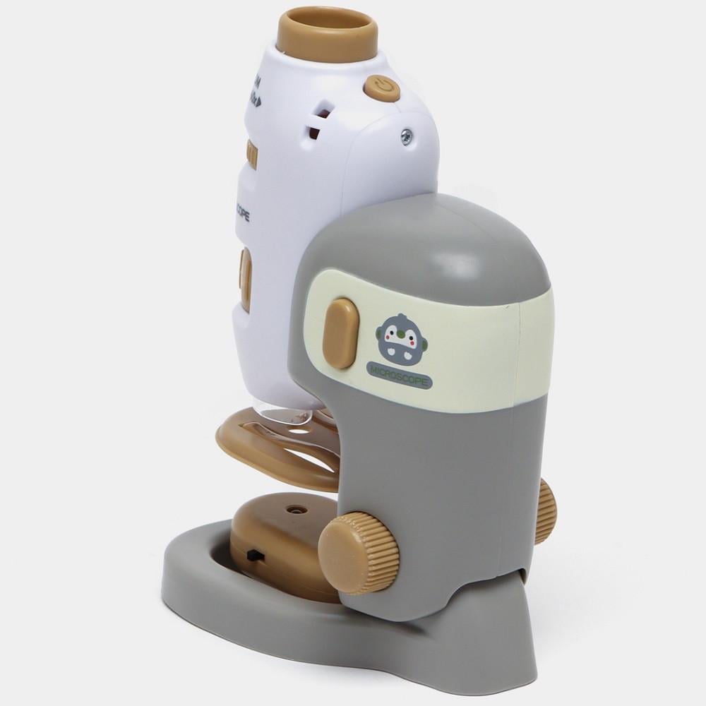 Микроскоп портативный детский для малышей с 180х увеличением (2132707412) - фото 6