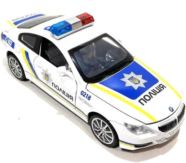 Игрушка детская TK Union Group Полицейская машинка инерционная металлическая 19х8х9 см (ТК 7777)