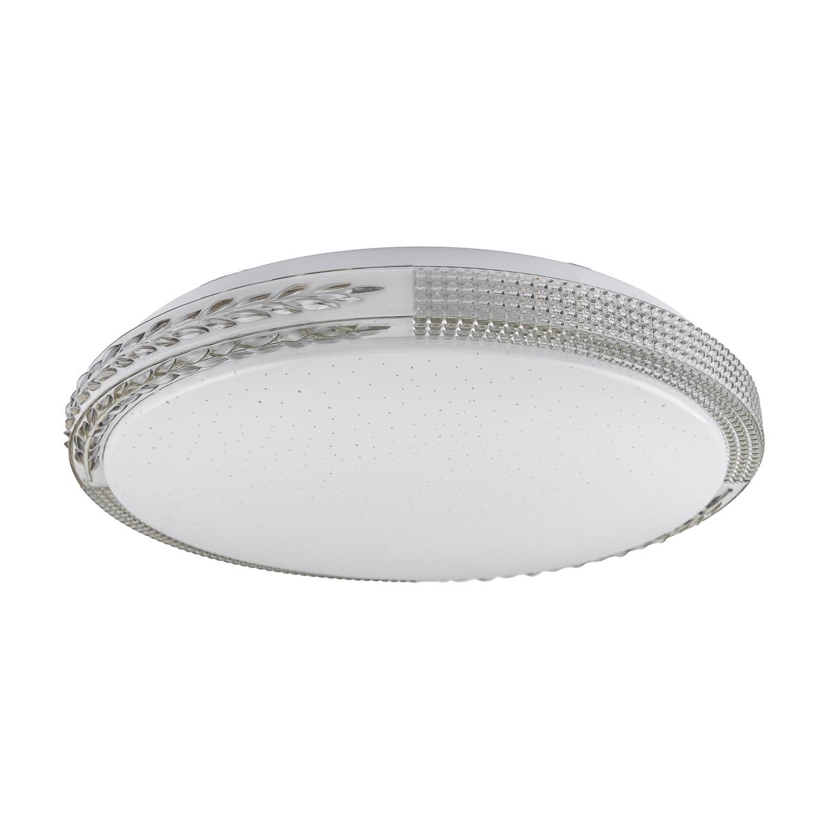 Светильник потолочный Vestum WILLOW звездное небо 60W 3000К-6500К с ДУ 395х60 мм - фото 4 Светильник потолочный Vestum WILLOW звездное небо 60W 3000К-6500К с ДУ 395х60 мм - фото 4