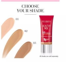 Тональная основа BOURJOIS Healthy Mix BB Cream Anti-Fatigue 01 Light 30 мл (2198060058) - фото 2