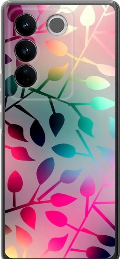 Чехол на Vivo S16 Pro Листья (2235u-3123-42517)