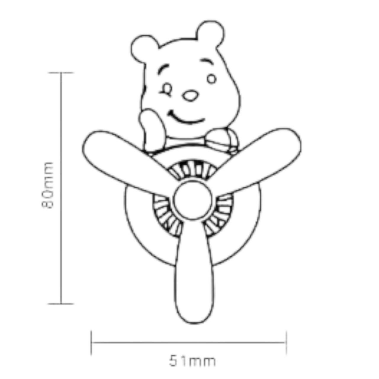 Ароматизатор воздуха на решетке Winnie the Pooh - фото 11 Ароматизатор воздуха на решетке Winnie the Pooh - фото 11