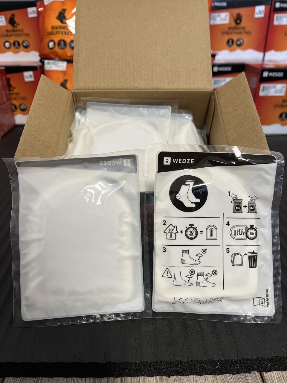 Хімічні грілки для ніг підтримка тепла до 6 год. 10 шт./5 пар (2354939319) - фото 3 Хімічні грілки для ніг підтримка тепла до 6 год. 10 шт./5 пар (2354939319) - фото 3