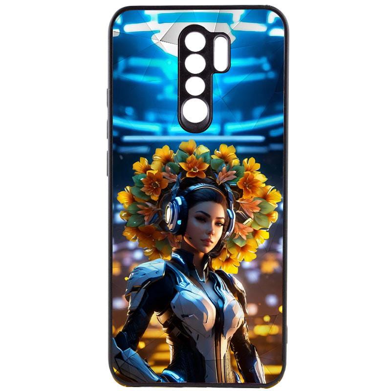 Протиударний TPU+PC Чохол Prisma Ladies для Xiaomi Redmi 9 Cyberpunk