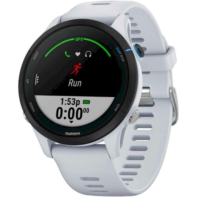 Смарт-годинник Garmin Forerunner 255 Music Whitestone (010-02641-21/31/58)