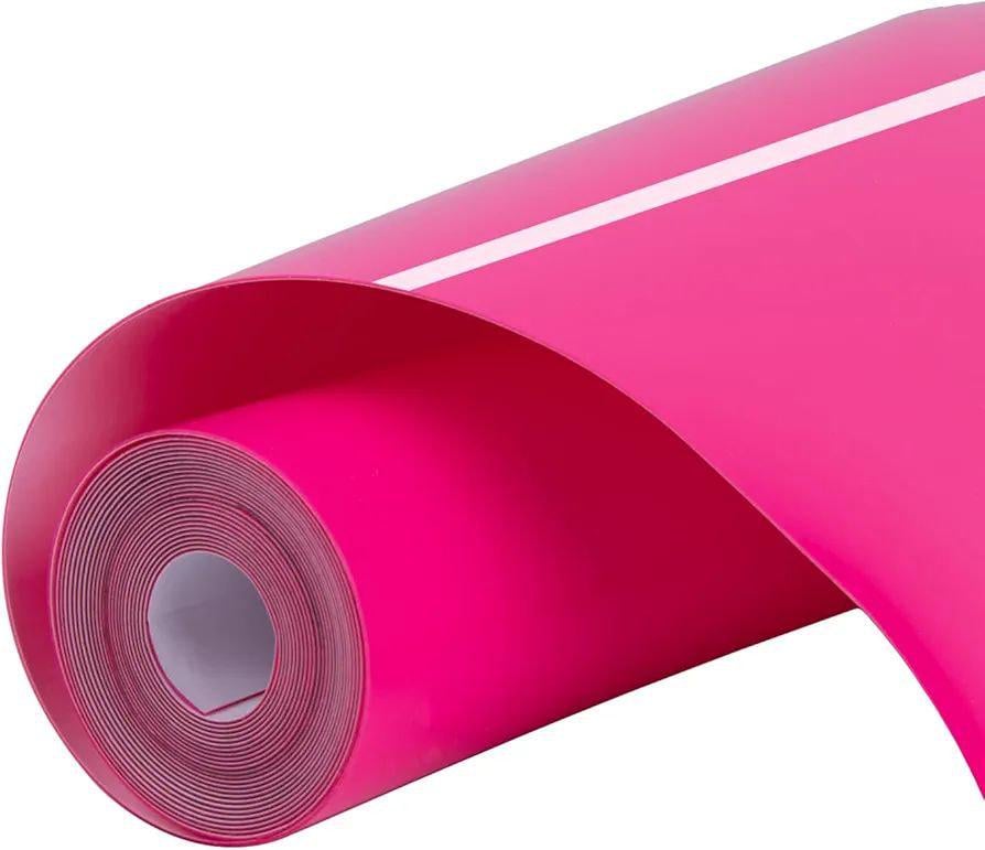 Термотрансферний вініл із об’ємним ефектом HTVRONT 3D Puff HTV Рожевий (31796876)