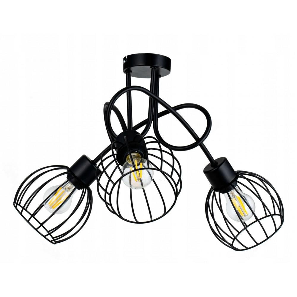 Підвісний світильник Ratay 3 Black (PL-0002934 M/BLACK)