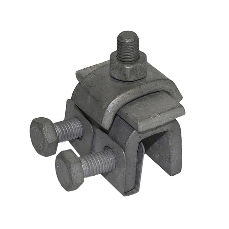 Зажим фальцевый ДКС Jupiter прута ø 8 мм диапазон зажима 12 мм оцинкованная сталь (ND2001ZC)