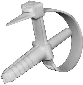 Стяжка-хомут кабельна E.NEXT 7х90 мм із дюбелем 8х35 мм для труб Ø10-25 мм 50 шт. (S0430007) Стяжка-хомут кабельна E.NEXT 7х90 мм із дюбелем 8х35 мм для труб Ø10-25 мм 50 шт. (S0430007)