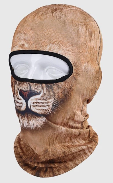 Балаклава Зверомаска 3D Лев (623667921)