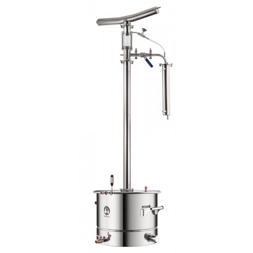 Дистиллятор Смакуй Прима Тора 2в1 фланец на открытом кубе 40 л