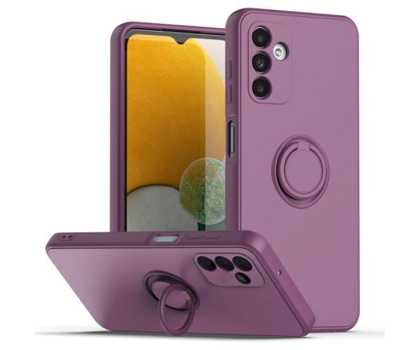 Чехол-накладка Gelius Ring Holder Case для Samsung Galaxy A14 (A145) Бордовый