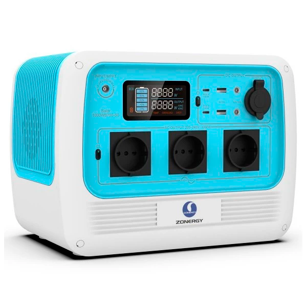 Зарядная станция Zonergy 1000WB700-S0 1000 Вт (18575496)