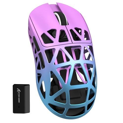 Ігрова бездротова мишка attack shark R2 Purple & Blue (2673226346)