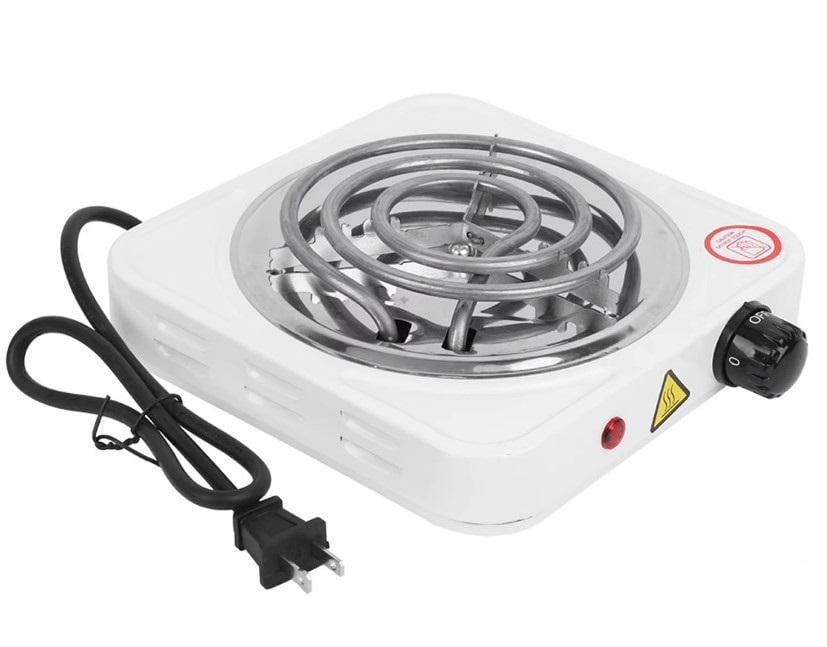 Спиральная электроплита Hot Plate JX-1010B 1 конфорка 1000 Вт Белый (2104618634)
