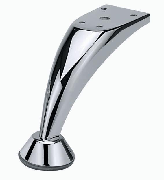 Ножка мебельная изогнутая Sigma NZ 0704 110 мм Хром (29596161)