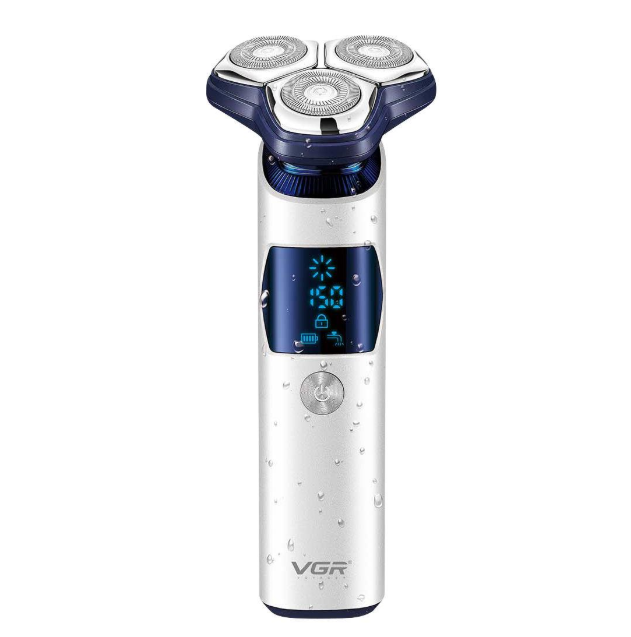 Электробритва VGR 328 аккумуляторная с дисплеем (VP-684)