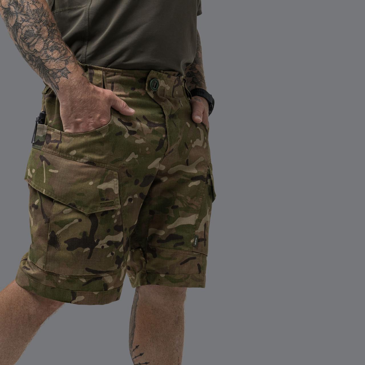 Шорты мужские Ukrarmor BDU Shorts I Cordura L Мультикам (100450) - фото 6