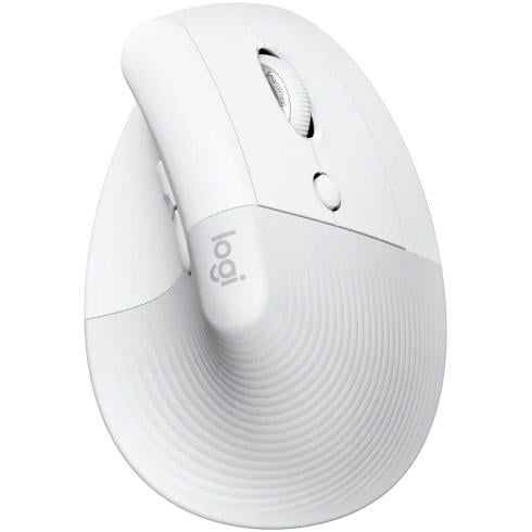 Комп'ютерна мишка бездротова вертикальна Logitech Lift Bluetooth 4000 dpi White (910-006475)