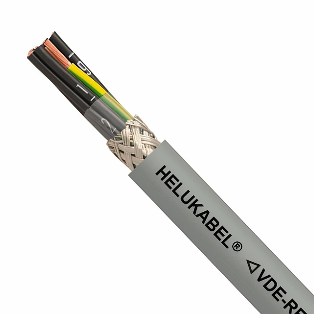 Кабель контрольный экранированный HELUKABEL F-CY-JZ 7G 0,5 мм² 1 м (16325) Кабель контрольный экранированный HELUKABEL F-CY-JZ 7G 0,5 мм² 1 м (16325)