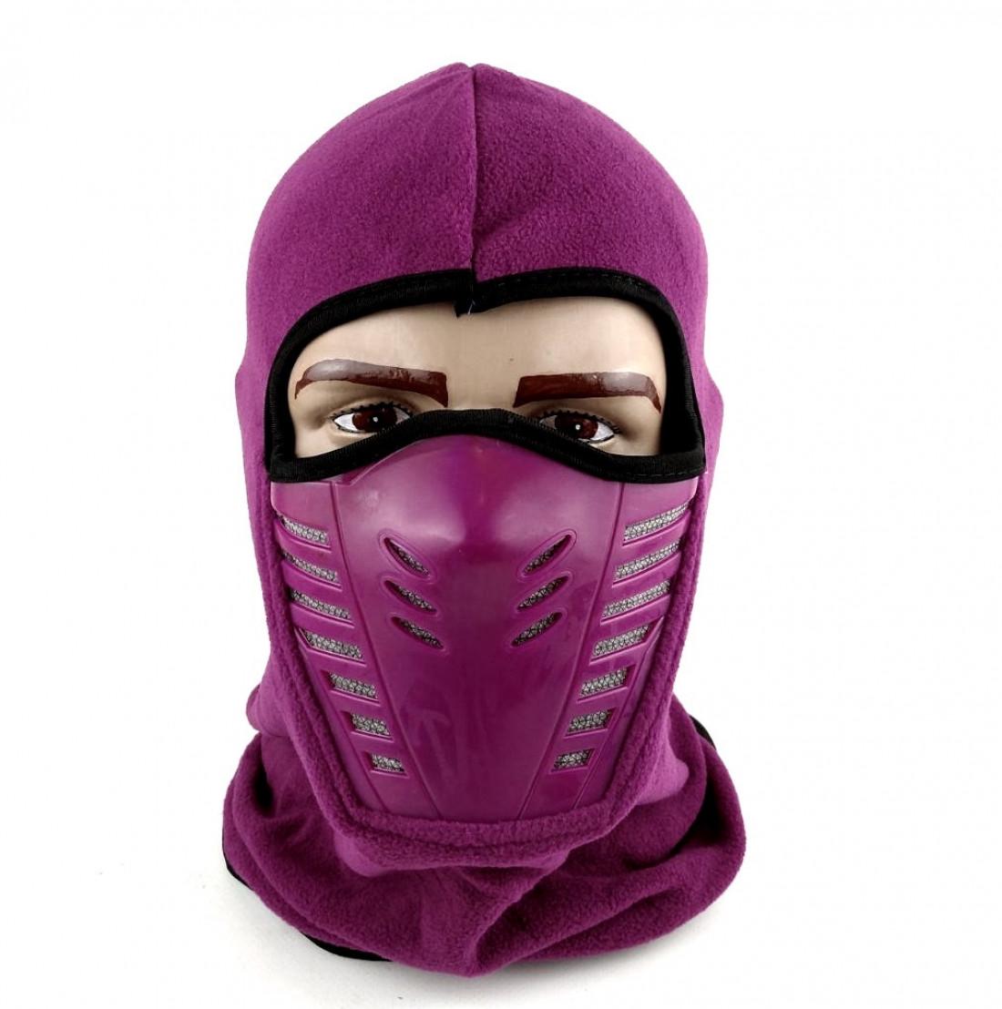 Балаклава флисовая с дышащим силиконовым клапаном (Б-1017-8)