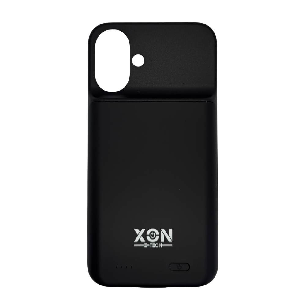 Чехол-аккумулятор XON PowerCase для iPhone 16 Plus 6000 mAh Черный (PCBS1116260B 4685)