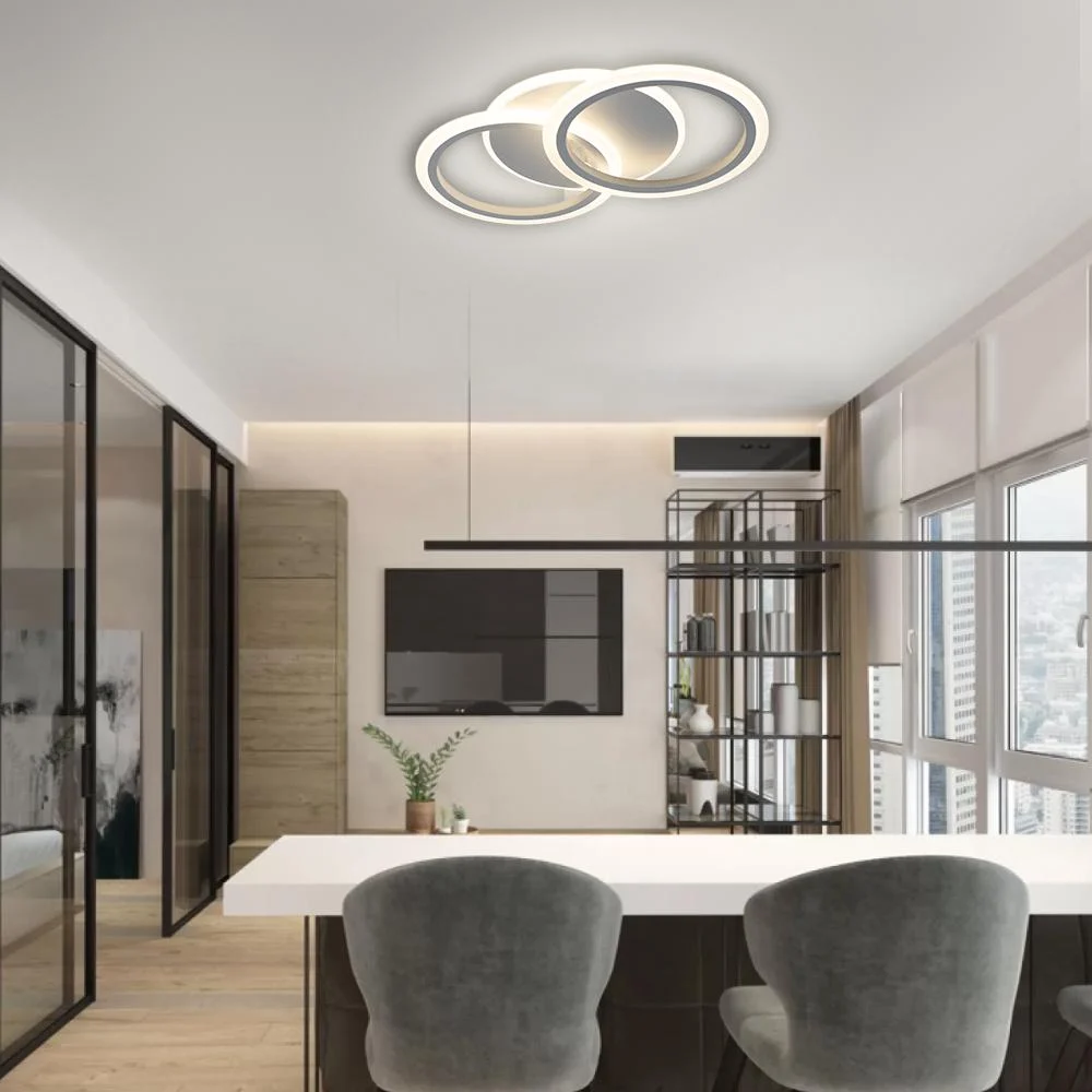 Люстра ESLLSE MOKA 3R LED 60 Вт 440x250x70 мм Белый (10564) - фото 6