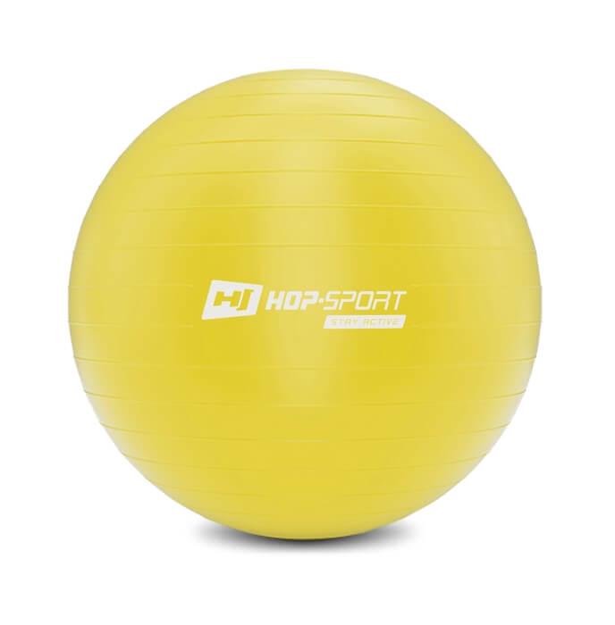 Фитбол + насос Hop-Sport 2020 55 см Желтый