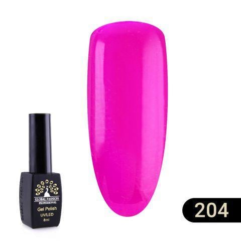 Гель-лак Global Fashion Black elite 204