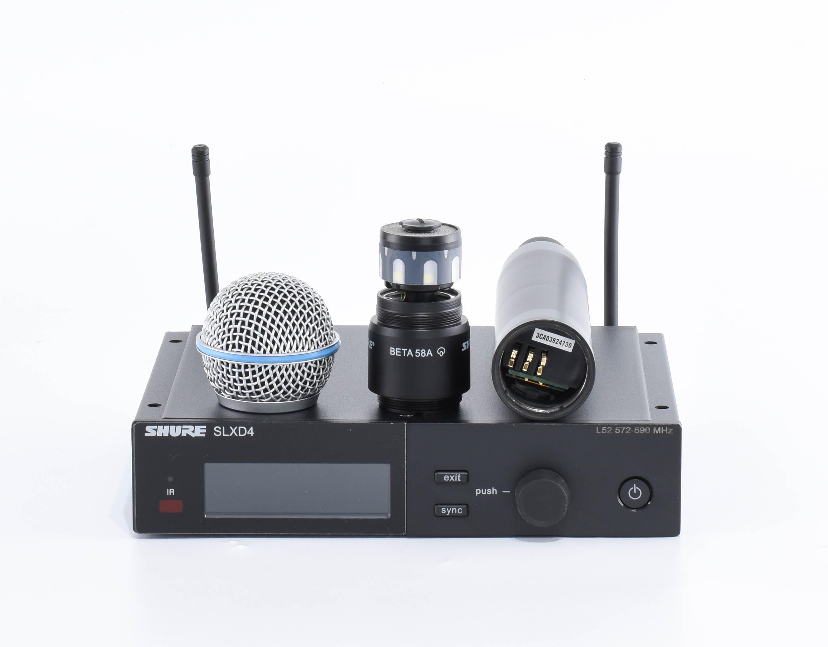 Радіосистема SHURE SLX-D BETA 58A (0076) - фото 5 Радіосистема SHURE SLX-D BETA 58A (0076) - фото 5