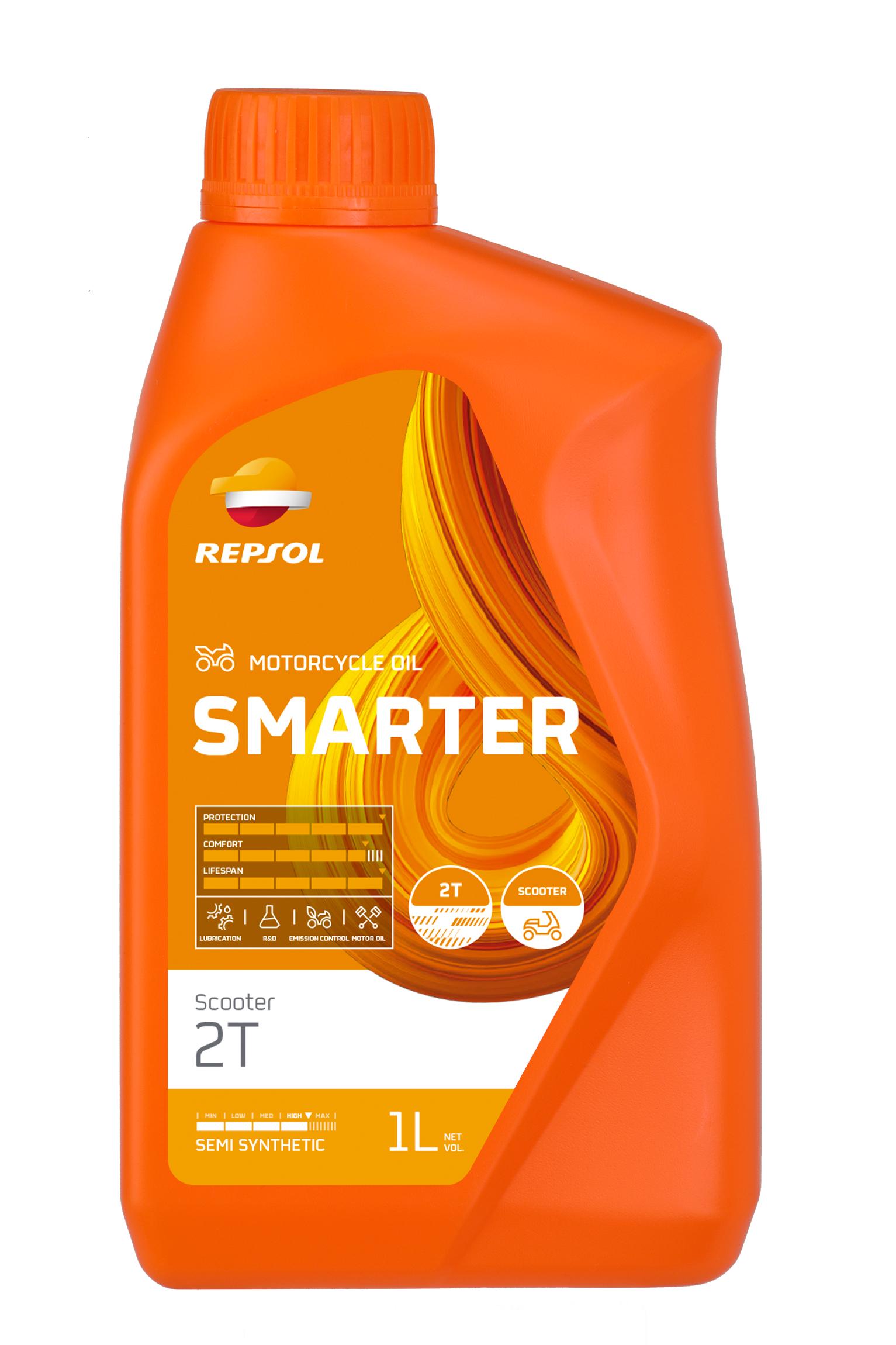 Моторне мастило Repsol SMARTER SCOOTER 2T 1 л (RPP2121ZHC)