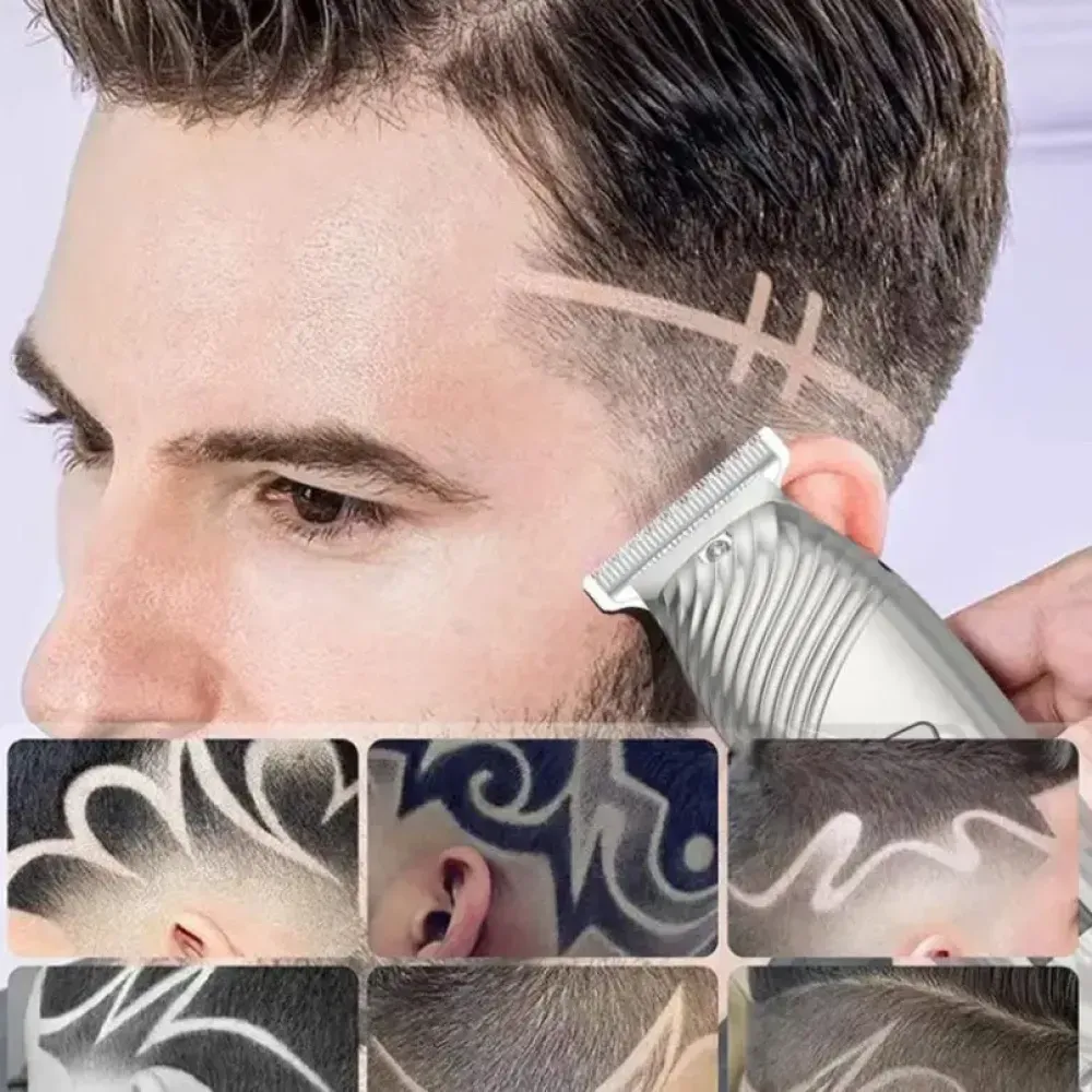 Триммер аккумуляторный для стрижки волос XO CF9 с насадками (25602579) - фото 2 Триммер аккумуляторный для стрижки волос XO CF9 с насадками (25602579) - фото 2