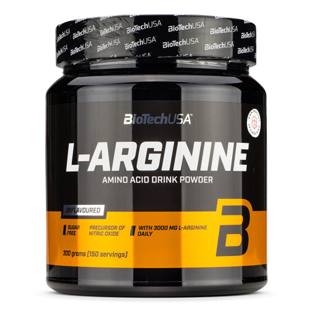 Аргинин BioTech USA L-Arginine 300 г Без вкуса (07091-01)