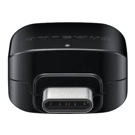 Перехідник Samsung OTG з USB на Type-C Чорний (2904224217) - фото 2 Перехідник Samsung OTG з USB на Type-C Чорний (2904224217) - фото 2