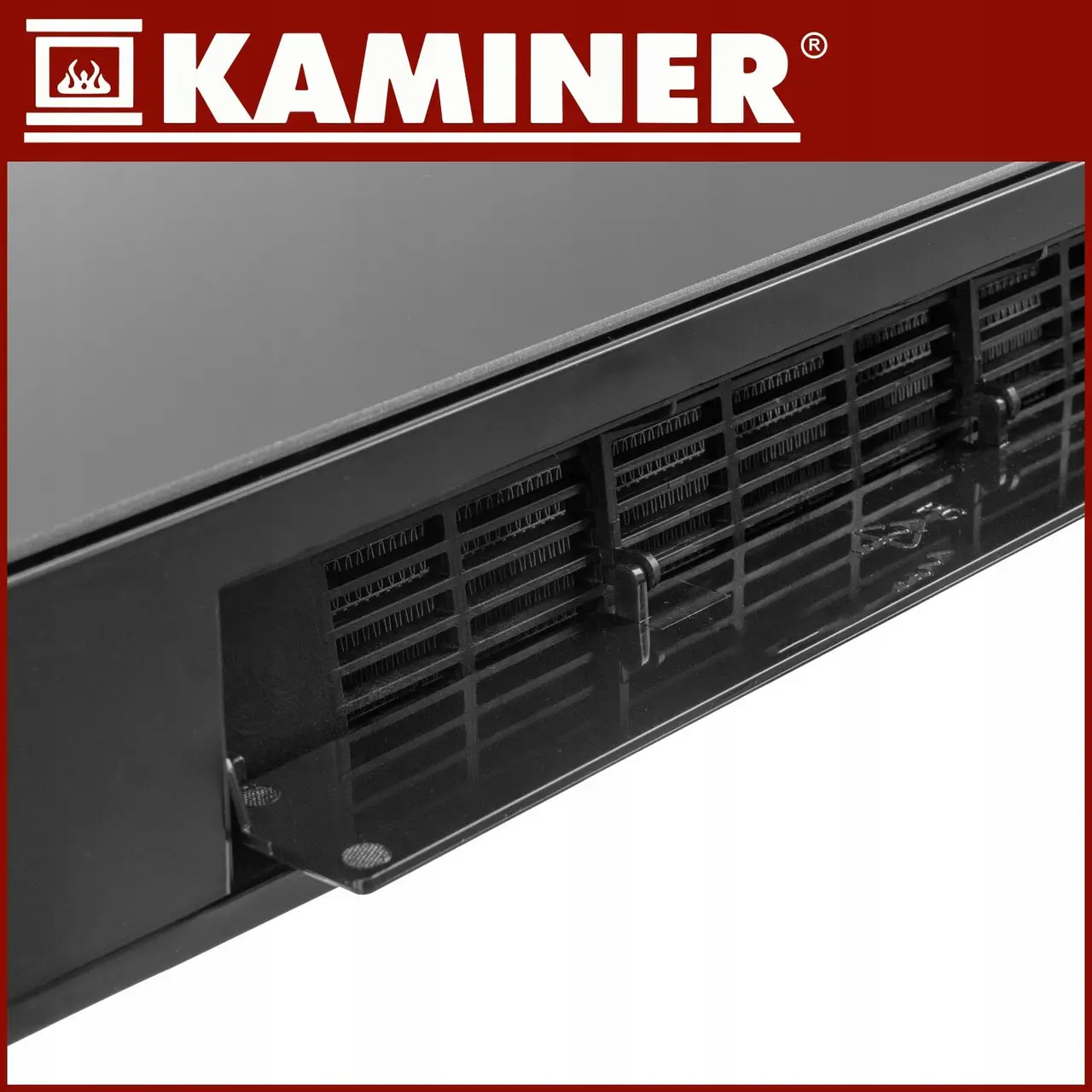 Нагрівач-повітряна завіса KAMINER 26399 Wi-Fi настінний пульт ДК 2000 Вт Black (26399) - фото 4