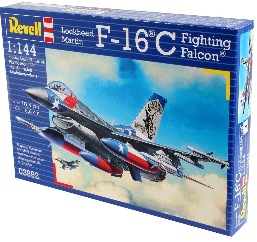 Збірна модель Revell Винищувач F-16C Fighting Falcon рівень 4/1:144 (RVL-03992) - фото 4