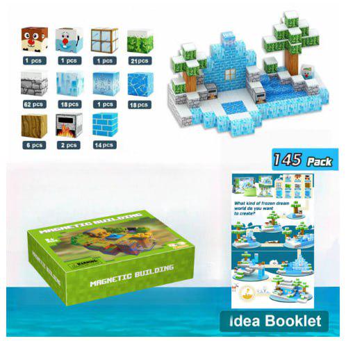 Конструктор магнітний Minecraft Princess Adventure Lava Island 145 деталей (28784552) - фото 4 Конструктор магнітний Minecraft Princess Adventure Lava Island 145 деталей (28784552) - фото 4